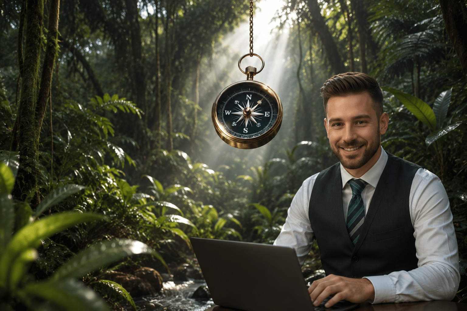 Digital Jungle Kompass